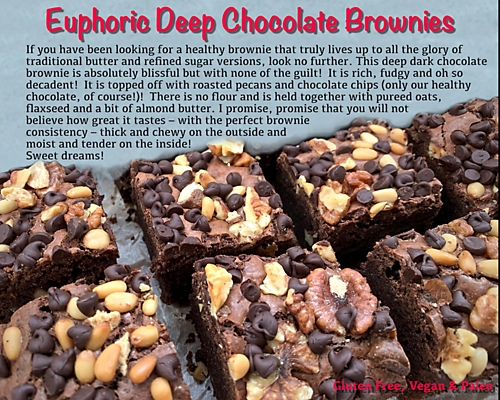 Euphoric Deep Chocolate Brownies